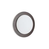 Kave Home Plafondlamp 'Novae' Houtlook, 40cm, kleur Bruin