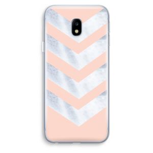 Marmeren pijlen: Samsung Galaxy J3 (2017) Transparant Hoesje
