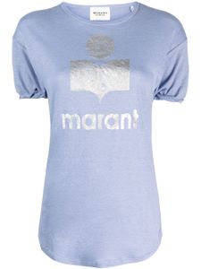 MARANT ÉTOILE t-shirt Koldi à logo imprimé - Bleu