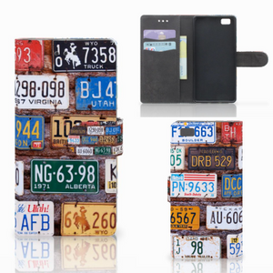 B2Ctelecom P8LO mobiele telefoon behuizingen 12,7 cm (5") Folioblad Multi kleuren