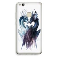 Yin Yang Dragons: Huawei Ascend P10 Lite Transparant Hoesje Yin Yang Dragons: Huawei Ascend P10 Lite Transparant Hoesje