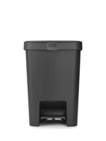 Brabantia stepup pedaalemmer 25 liter dark grey