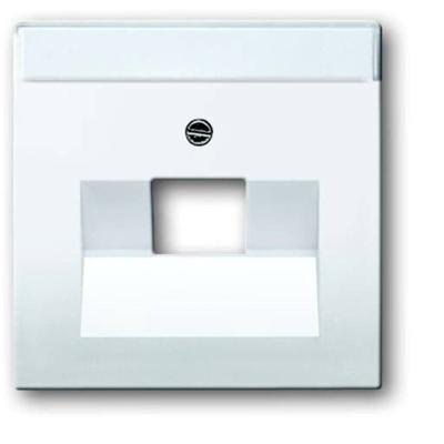 Busch-Jaeger 2CKA001710A3165 UAE-, IAE-, ISDN-contactdoos Afdekking Verkeerswit, Wit 1 stuk(s)