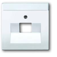 Busch-Jaeger 2CKA001710A3165 UAE-, IAE-, ISDN-contactdoos Afdekking Verkeerswit, Wit 1 stuk(s)