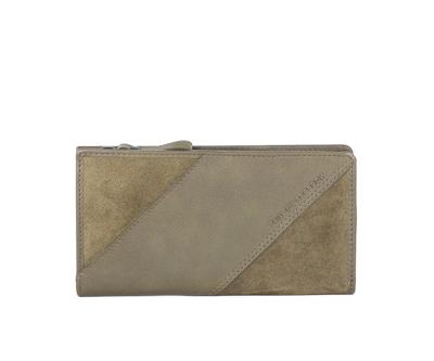 Spikes en Sparrow Wallet Portemonnee RFID Afra Olive
