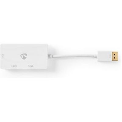 DisplayPort Multipoort-Adapterkabel | Mini-DisplayPort Male - VGA Female + DVI-D 24+1-Pins Female +
