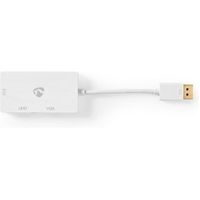 DisplayPort Multipoort-Adapterkabel | Mini-DisplayPort Male - VGA Female + DVI-D 24+1-Pins Female +