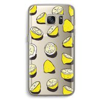 When Life Gives You Lemons...: Samsung Galaxy S7 Transparant Hoesje