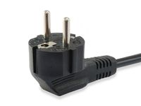 Equip 112121 electriciteitssnoer Zwart 3 m Netstekker type F C13 stekker - thumbnail