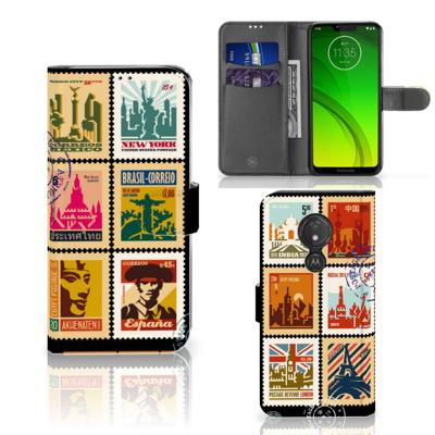 Motorola Moto G7 Power | Flip Cover | Postzegels