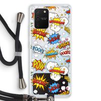Pow Smack: Samsung Galaxy S10 Lite Transparant Hoesje met koord