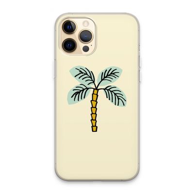 Palmboom: iPhone 13 Pro Max Transparant Hoesje