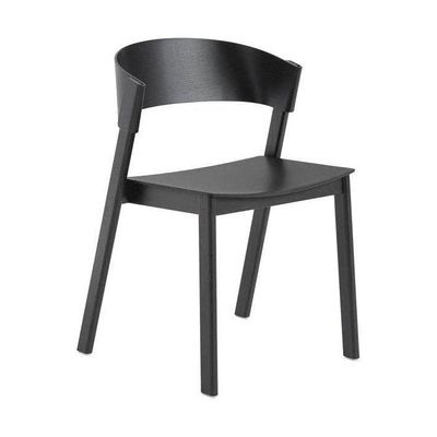 Muuto Cover Side eetkamerstoel zwart