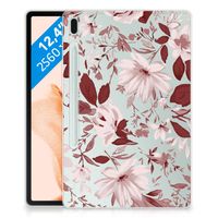 Tablethoes Samsung Galaxy Tab S7FE Watercolor Flowers - thumbnail