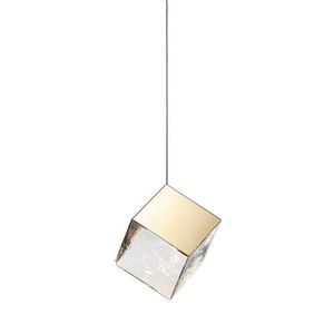 Bomma Pyrite Large Hanglamp - Goud - geborsteld goud