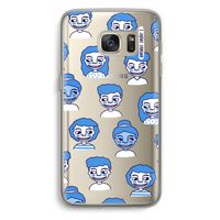 Gezichtjes: Samsung Galaxy S7 Transparant Hoesje