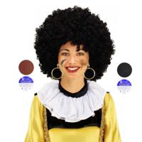 Pieten set - pruik - kraag - schmink - oorbellen - sinterklaas en piet
