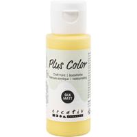 Creativ Company Plus color acrylverf, primrose yellow, 60 ml/ 1 fles