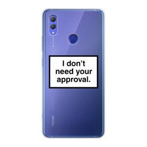 Don't need approval: Honor Note 10 Transparant Hoesje