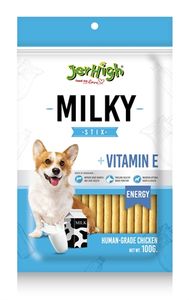 Jerhigh Jerhigh Jerhigh milky stix met kip en vitamine e