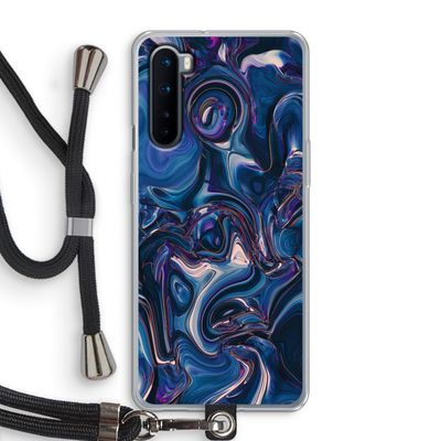 Mirrored Mirage: OnePlus Nord Transparant Hoesje met koord