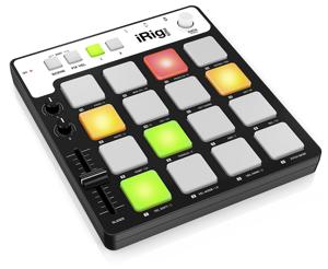 IK Multimedia iRig Pads controller (iOS, Mac, Windows)