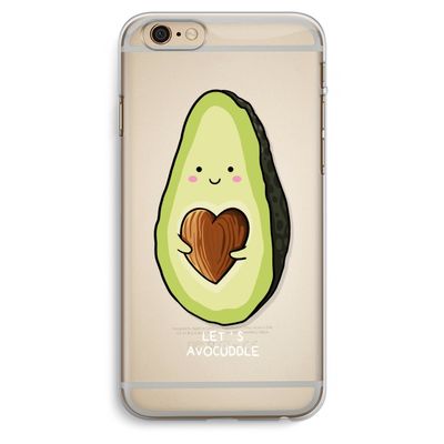 Avocuddle: iPhone 6 Plus / 6S Plus Transparant Hoesje