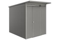 Metalen Berging AvantGarde ECO A2 180x260x218 cm met enkele deur- Lessenaarsdak- Metaal- Biohort