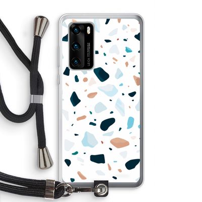 Terrazzo N°13: Huawei P40 Transparant Hoesje met koord