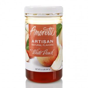 Amoretti - Artisan Natural Flavors - Witte perzik 998 g