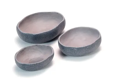 Yellow Door Stenen Bakjes - 3 stuks