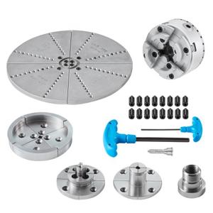 VEVOR KP965 klauwplaat 5 soorten bekken φ96mm klauwplaat gemaakt van 45# klembereik 32-70mm klauwplaat binnendraad M33 x 3,5 TPI draaibank klauwplaat klauwplaat