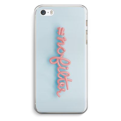 #nofilter: iPhone 5 / 5S / SE Transparant Hoesje