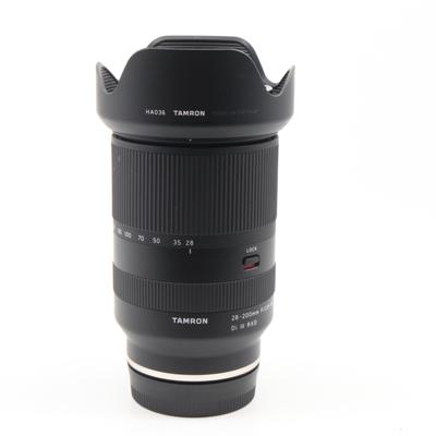Tamron 28-200mm F/2.8-5.6 Di III RXD Sony FE occasion