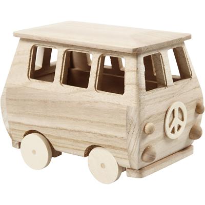 Creativ Company Minibus, afm 17x10x13 cm, 1 stuk