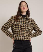 tweed blazer met kraag tweed blazer met kraag