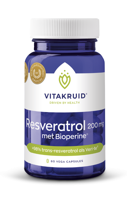 Vitakruid Resveratrol (Veri-te®) 200 mg met Bioperine® Capsules