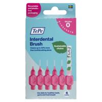 Interdentale ragers original roze 0,4mm maat 0 6 Stuks