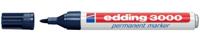 Edding permanent marker 3000 staalblauw