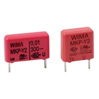 Wima MKY22W21003I00KSSD MKP-draadloze ontstoringscondensator Radiaal bedraad 300 V/AC 10 % 1 stuk(s)