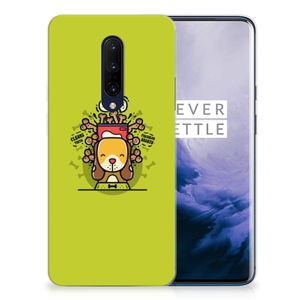 OnePlus 7 Pro Telefoonhoesje met Naam Doggy Biscuit