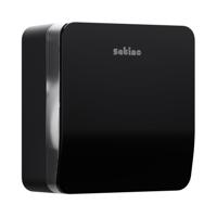 Toiletpapierdispenser Satino JT1 Hyginity jumbo S zwart 333405