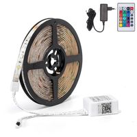LED Strip Smart - Aigi - Smart Slimme WiFi LED Strip - 5 Meter - RGB Kleurverandering - Afstandsbediening - Dimbaar
