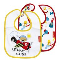 Fisher-Price slabberset dierenprint - thumbnail