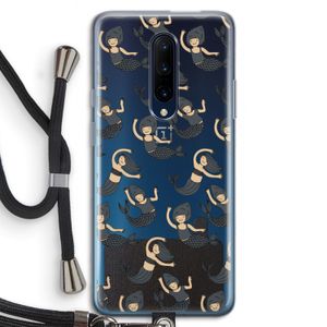 Zeemeermin: OnePlus 7 Pro Transparant Hoesje met koord