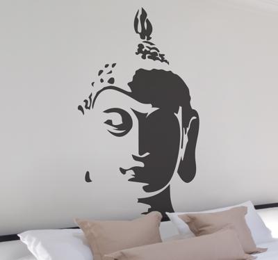 Boeddha portret sticker