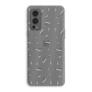 Hipster stripes: OnePlus Nord 2 5G Transparant Hoesje