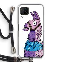 Lama: Huawei P40 Lite Transparant Hoesje met koord