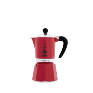 Bialetti Rainbow Moka Express Zwart, Rood, Roestvrijstaal