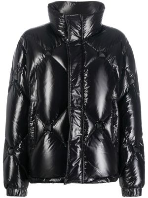 Philipp Plein doudoune à boutons pression - Noir